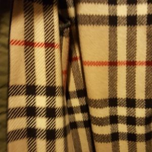 Men's Burberry 3/4 trench coat XL